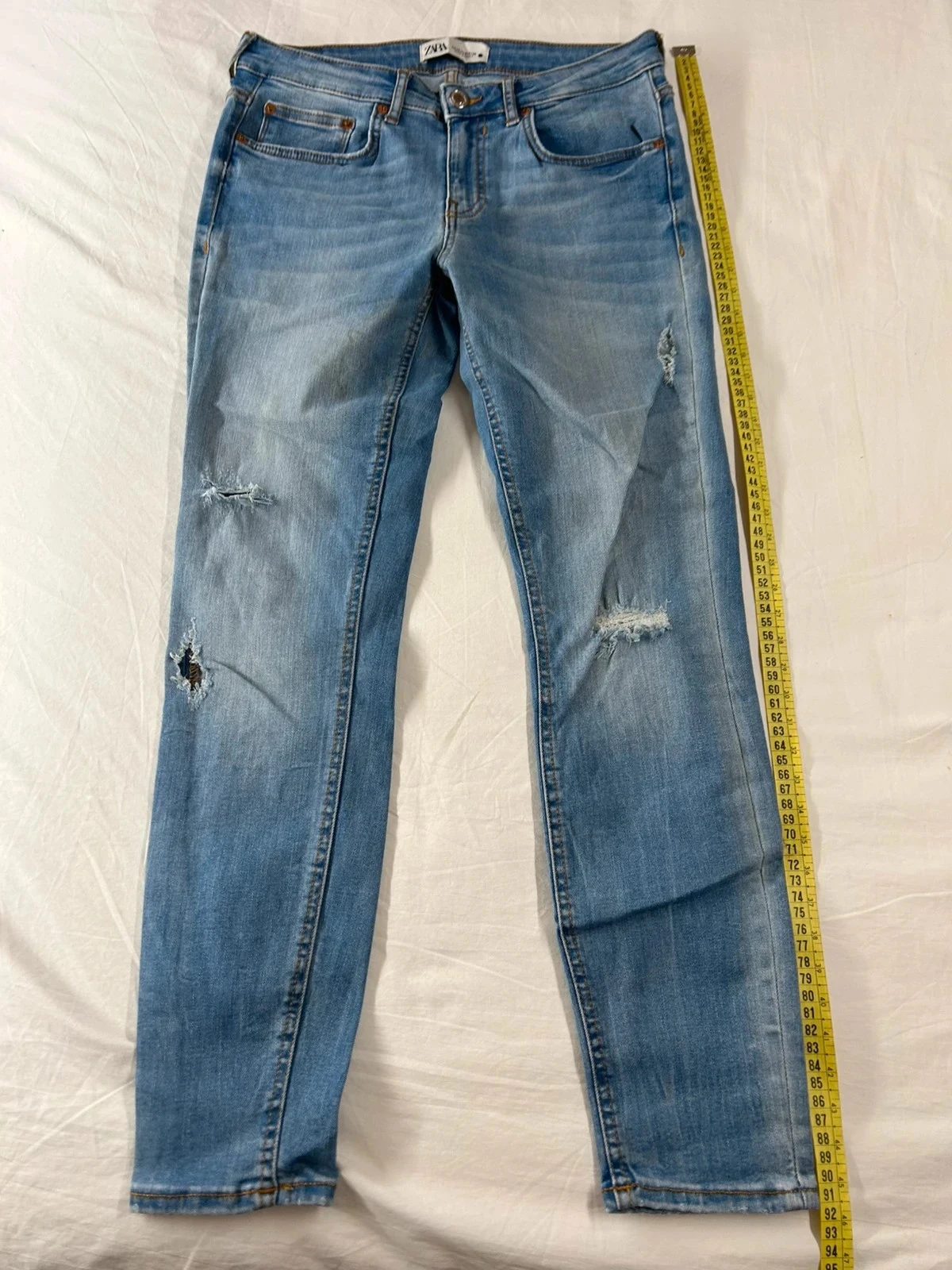 Lichtblauwe Zara jeans – photo 2